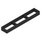 BLUM ZC7S600RS1 Ambia-line kerethez LBX/MVX, NL=600/100 mm szén fekete CS-M