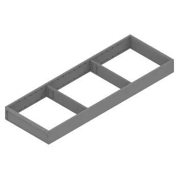   BLUM ZC7S600RS2 Ambia-line kerethez LBX/MVX, NL=600/200 mm indium szürke IG-M