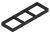 BLUM ZC7S650RS2 Ambia-line kerethez LBX/MVX, NL=650/200 szén fekete CS-M