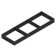 BLUM ZC7S650RS2 Ambia-line kerethez LBX/MVX, NL=650/200 szén fekete CS-M