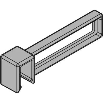   BLUM ZC7U10F0 Ambia-line hoss. osztás a kereszt reling LBX pure szén fekete CS-M
