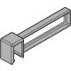 BLUM ZC7U10F0 Ambia-line hoss. osztás a kereszt reling LBX pure szén fekete CS-M