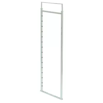   K-VIBO Potravinka SWING bílé dno/reling chrom 400/1777-2077