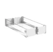 K-VIBO Potravinka ROLL šedé dno/skleněné bočnice chrom 300/1060-1500