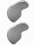 K-VIBO FLY 3.0 GALAXY šedé dno/reling chrom L 600/655-705