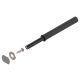 BLUM 956A1004 Tip-on pro závěs dlouhý 76mm s magnetem, sada, karbon černá CS