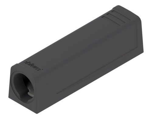 BLUM 956.1201 egyenes  adaptér pro Tip-on rövid, csavar, karbon fekete CS