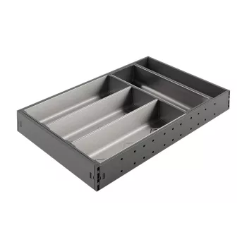   StrongMax evőeszköztartó teljes készlet SZ- 276 mm, 450 mm mélység szürke+4 tála