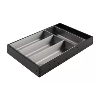   StrongMax evőeszköztartó teljes készlet  SZ-276 mm, 450 mm mélység fekete+4 tála