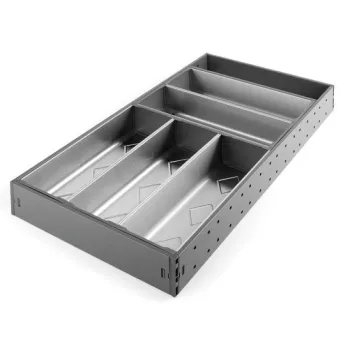   StrongMax evőeszköztartó teljes készlet SZ-276 mm, 550 mm mélység szürke+5 tálak