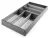 StrongMax evőeszköztartó teljes készlet SZ-276 mm, 550 mm mélység szürke+5 tálak