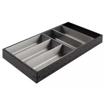   StrongMax evőeszköztartó teljes készlet  SZ-276 mm, 550 mm mélység fekete+5 tála