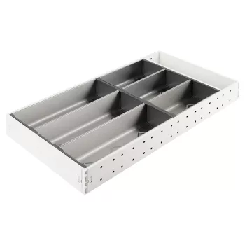   StrongMax evőeszköztartó teljes készlet SZ-276 mm, 550 mm mélység fehér+tálak 3+