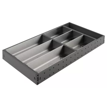   StrongMax evőeszköztartó teljes készlet  SZ-276 mm, 550 mm mélység szürke+tálak