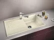 BLANCO 527204 Mosogató Zia 5 S fehér SOFT excenter nélkül Silgranit PuraDur
