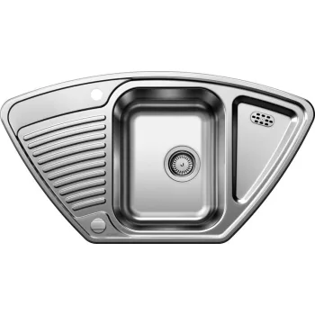   BLANCO Set 06-D 24 526338+517742 TIPO 9 E nerez přírodní lesk + MIDA chrom