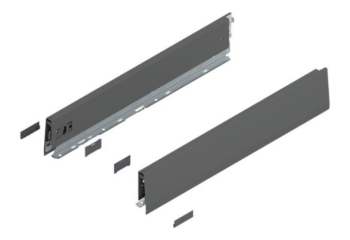 K-BLUM Merivobox M 550 mm, 70 kg, Orion szürke, csavar