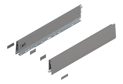 K-BLUM Merivobox M 550 mm, 70 kg, Indium szürke, csavar