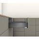 K-BLUM Merivobox K 600 mm, 70 kg, Orion szürke, Inserta