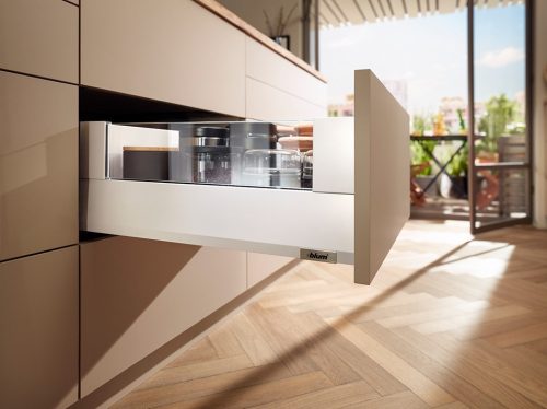 K-BLUM Merivobox E Boxcover 550 mm, 70 kg, fehér, csavar