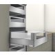 K-BLUM Merivobox E Boxcover 550 mm, 70 kg, Indium szürke, belső, korlát