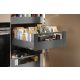 K-BLUM Merivobox E Boxcover 550 mm, 70 kg, Orion szürke, belső, korlát