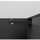 K-BLUM Legrabox N 500mm/40 kg, Blumotion/TOB, karbon fekete CS-M, csavar