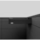 K-BLUM Legrabox M 600mm/70 kg, Blumotion/TOB, karbon fekete CS-M, belső
