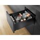 K-BLUM Legrabox C Pure 600mm/40 kg, Tip-on, karbon fekete CS-M, expando