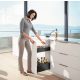 K-BLUM Space Twin keskeny szekrények Legrabox, karbon fekete CS-M