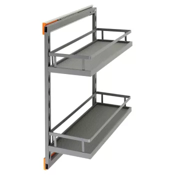   StrongWire oldalsó kosár 250 mm, golyós csillapított fióksín