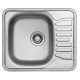 StrongSinks S1 Öko Mosogató 580 x 488mm szatén rozsdam. acél, felső szer.