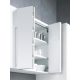 K-HETTICH WingLine S Pull2MS,5 kg,1800mm,6 závěsů P,pravý+levý,bílý