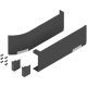 BLUM 23.8000 takaró sapkák Aventos HF/HL/HS - Top pro SD sötétszürke TGR