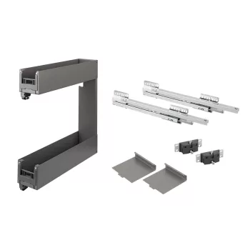 VIBO Lamina dvojkoš boční 150mm šedý levý