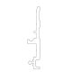 TERNO Diva Fluid vezető profil 2570, 3m,