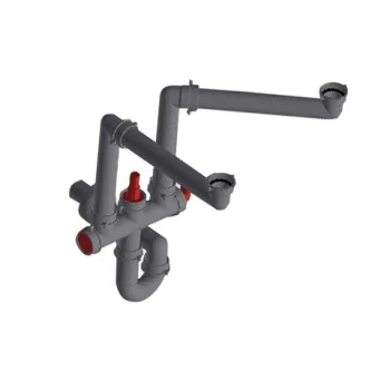   FRANKE Příslušenství 112.0624.484 F3L odtok.spojení pro úsporu místa NEW