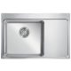 StrongSinks S3 Mosogató Nida 784, 784 x510 mm rozsdamentes acél, jobbos csepegt.