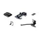 HAWA 31508 Folding Concepta III 20 Push becsúztatható készlet, bal