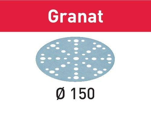 FESTOOL 578137 Csiszolópapír Granat STF D150/48 P220 GR/10