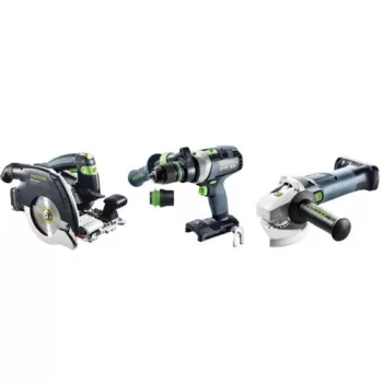  FESTOOL 578025 Akkus kombikészlet a faipar számára HKC 55/TPC 18/AGC 18/TB M 137