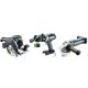 FESTOOL 578025 Akkus kombikészlet a faipar számára HKC 55/TPC 18/AGC 18/TB M 137