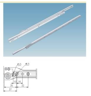 StrongRoll görgős fióksín 18"/450 mm fehér