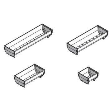 BL ZSI.040SI O-L Tál 88x352 mm nemesa.