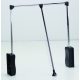 StrongWire ruhalift 890-1240mm fekete/króm